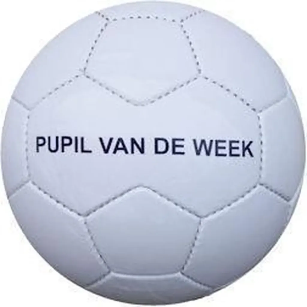 Pupil van de week-bal - Wit - Maat 5